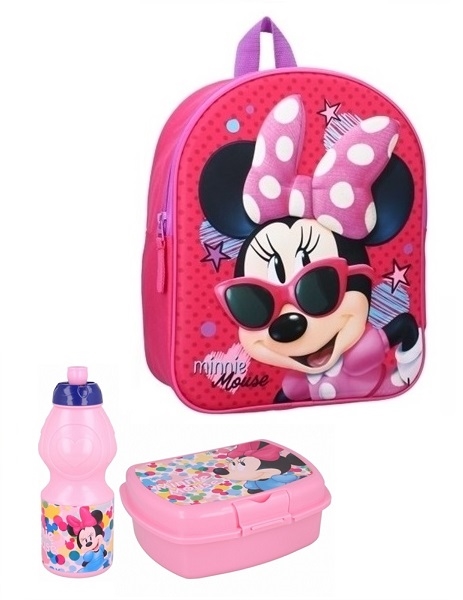 Disney Minnie børnehavestart sæt pink