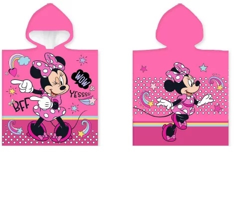 Disney Minnie badeponcho pink,  50*100 cm 