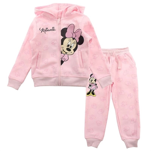 Disney Minnie joggingsæt lyserød , str.116