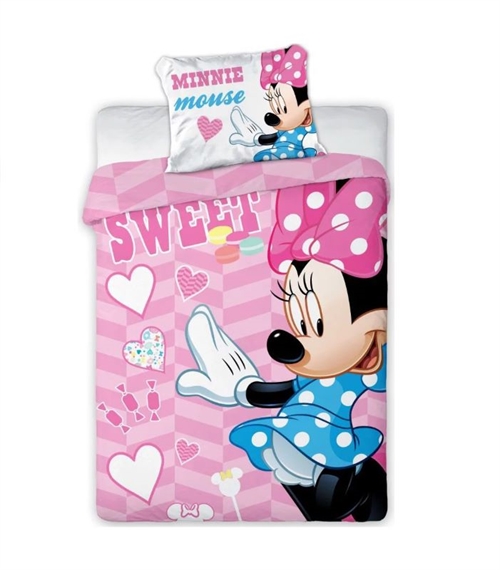 Disney Minnie junior sengetøj Sweat ,100*135 cm /40* 60 cm