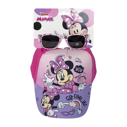 Disney Minnie kasket og solbriller