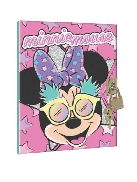 Disney Minnie dagbog m. lås