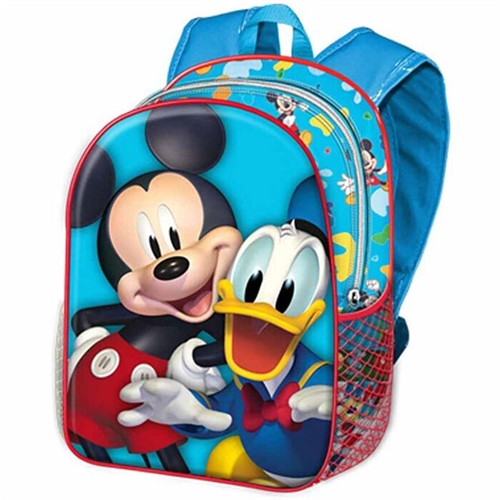 Disney Mickey Mouse rygsæk 3D , Cheerful , 31 cm