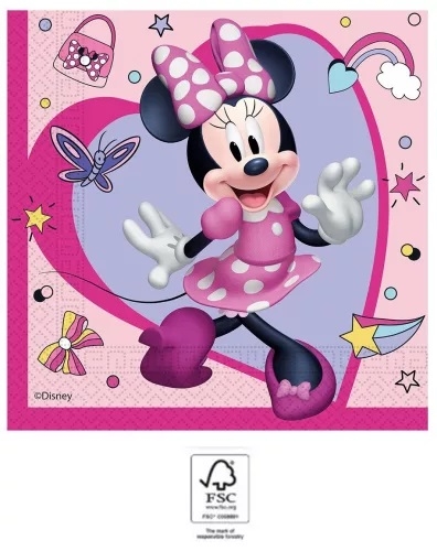 Disney Minnie servietter 33*33 cm , 16 stk.