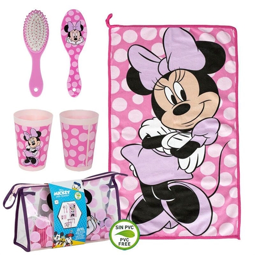 Disney Minnie toilettaske med tilbehør