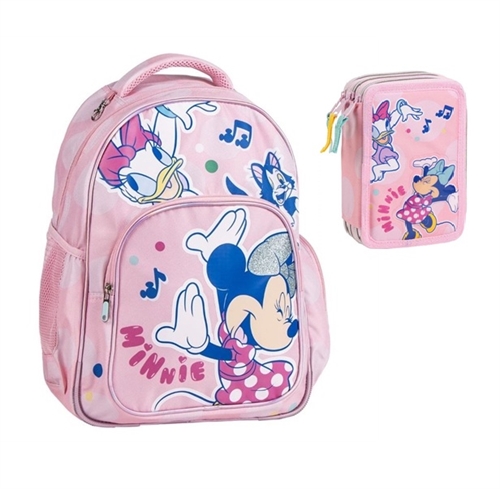 Disney Minnie skoletaske og penalhus