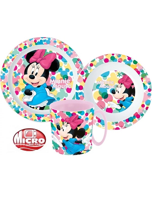 Disney Minnie mikroovn spisesæt