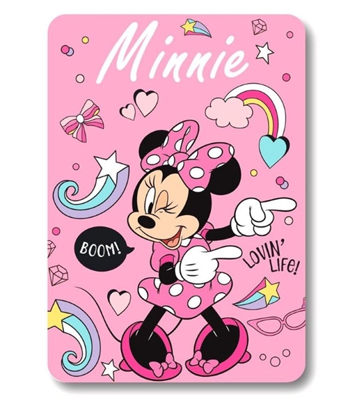 Disney Minnie fleecetæppe 100*140 cm