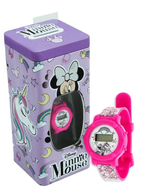 Disney Minnie armbåndsur med sparebøsse 