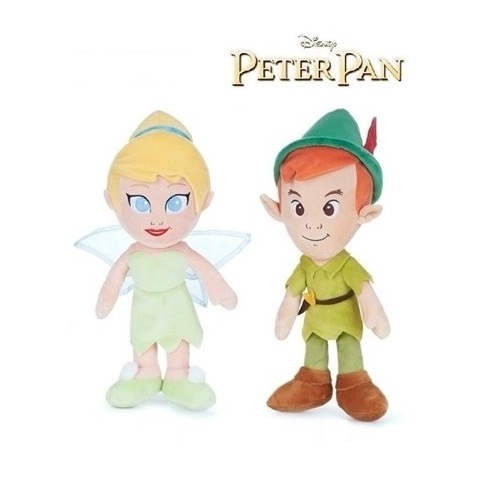 Peter Pan og Klokkeblomst bamse 30 cm