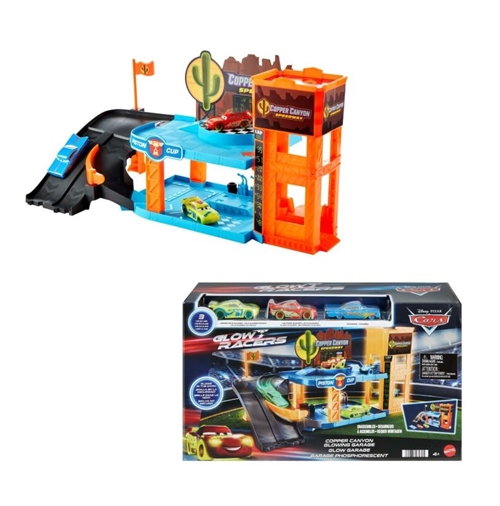 Disney Pixar Cars Cooper Canyon Glowing Garage