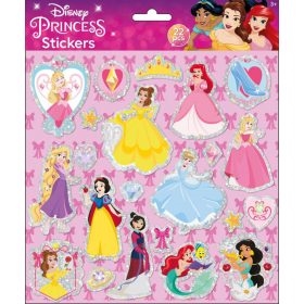 Disney Prinsesser skumklistermærker  22 stk. 
