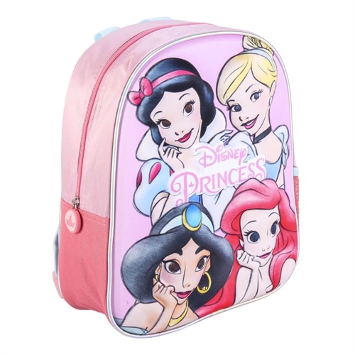 Disney Prinsesser rygsæk 3D lyserød , 31 cm