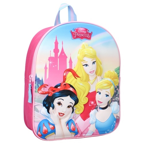 Disney Prinsesser rygsæk 3D, lyserød