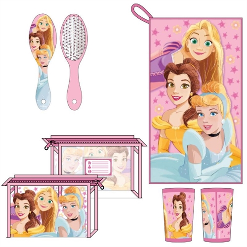 Disney Prinsesser toilettaske med tilbehør