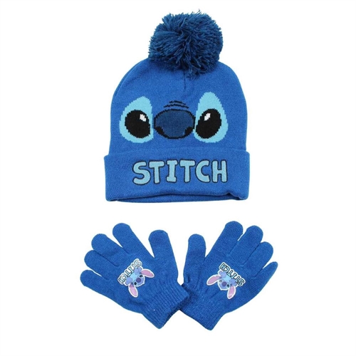 Disney Stitch hue og vanter