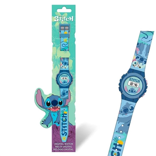 Disney Stitch armbåndsur digital blå