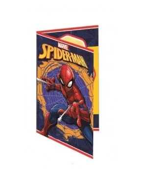 Disney tillykke kort 3D m. konvolut , Spiderman