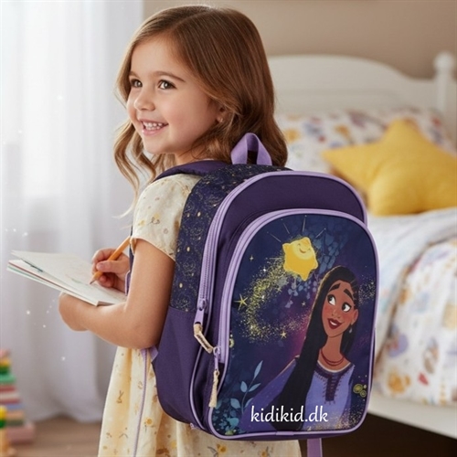 Disney Ønsket rygsæk 2 rum , 31 cm
