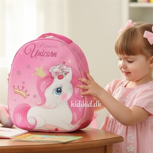 Enhjørning - Unicorn rygsæk 3D , 33 cm