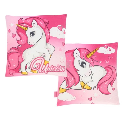Enhjørning - Unicorn decor pude 40*40 cm