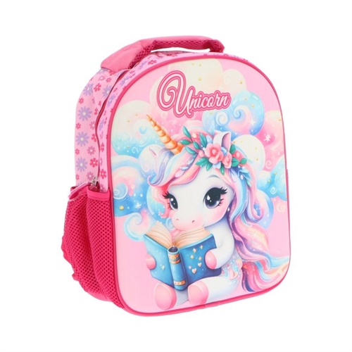 Enhjørning- unicorns rygsæk 3D, 30 cm
