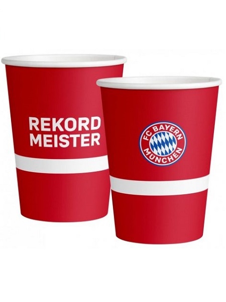 FC Bayern Munchen papkrus 250 ml , 8 stk.