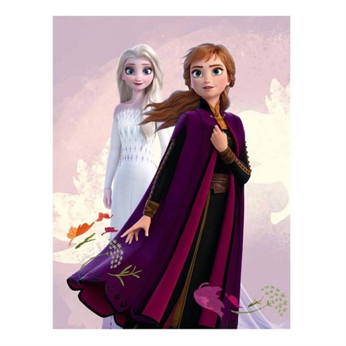 Disney Frost fleecetæppe , Elsa -Anna