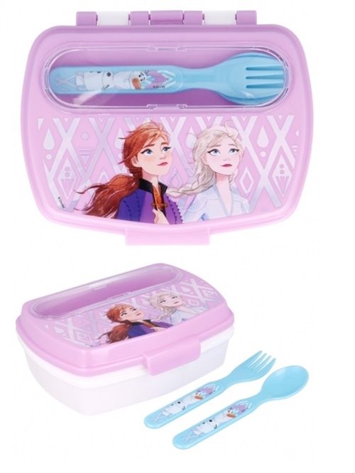 Disney Frost madkasse med ske og gaffel