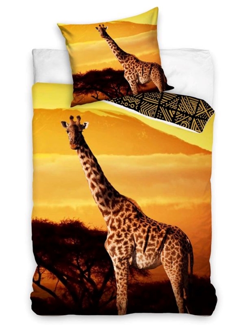 Giraf sengetøj  140*200 cm / 60*70 cm