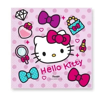 Hello Kitty servietter 33*33 cm 