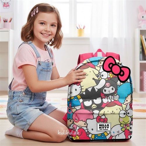 Hello Kitty rygsæk/ skoletaske 44cm ,  Friends