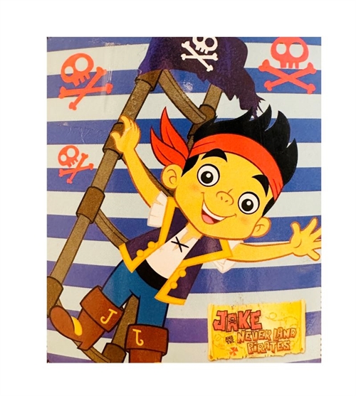 Disney Jake Pirate fleecetæppe 120*140 cm