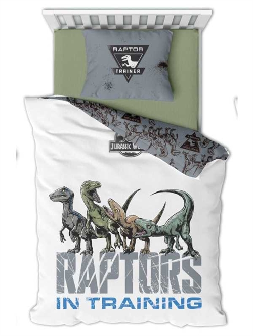 Jurassic World sengetøj, Raptors in training