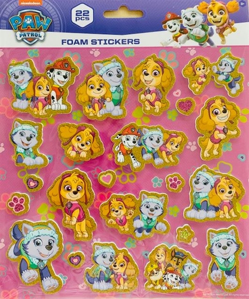 Paw Patrol klistermærker Skye-Everest , 22 stk.