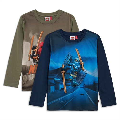 Lego Ninjago bluse LWTAJ 118 , 2 pack