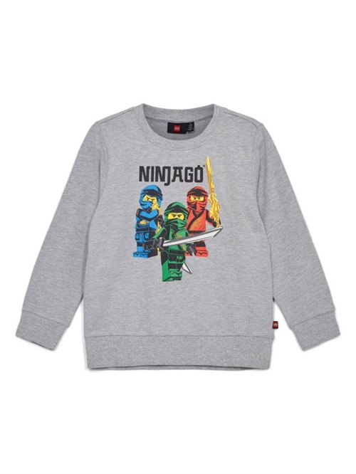 Lego Ninjago sweatshirt grå, LWSCOUT 101