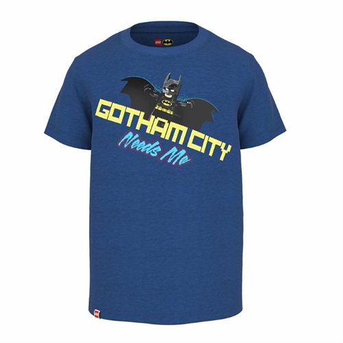 Lego Batman T-shirt M12010511, blå , Gotham city needs me