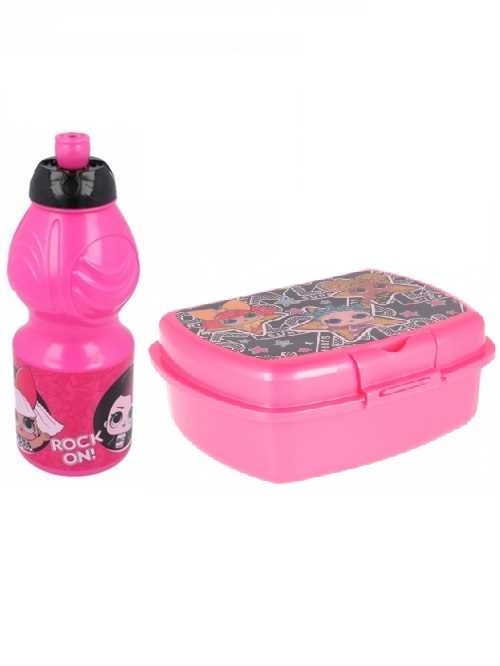 LOL Surprise madkasse og drikkedunk , pink