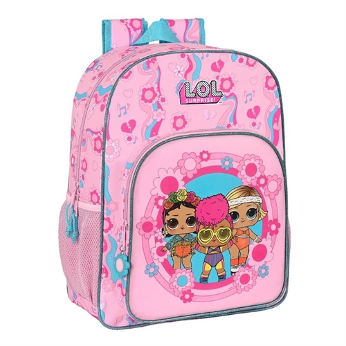 LOL overraskelse rygsæk / skoletaske  lyserød
