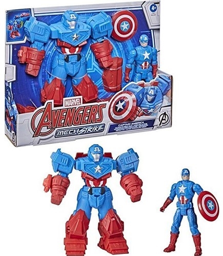 Avengers Mech Deluxe figur , Captain America