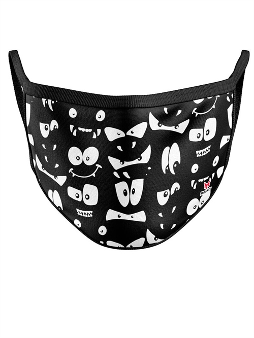 Stofmaske til voksen , ansigter