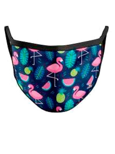 Stofmaske til børn, Flamingo