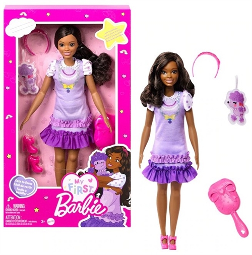 Barbie dukke , Min første Barbie i lilla kjole
