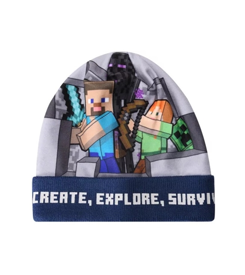Minecraft hue til børn, Create - Explore - Survive