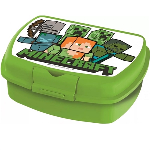 Minecraft madkasse grøn