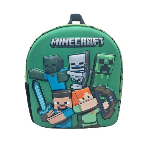 Minecraft rygsæk 3D , 30 cm