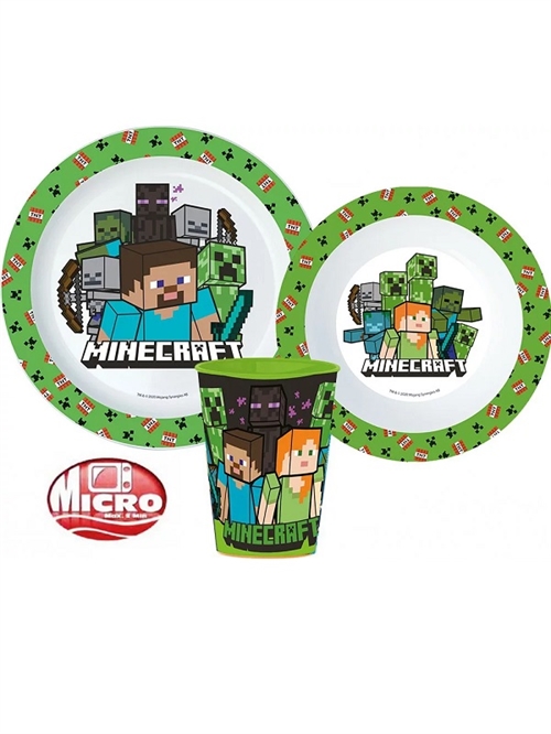 Minecraft mikroovn spisesæt 
