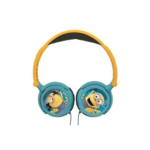 Minions hovedtelefoner blå/gul
