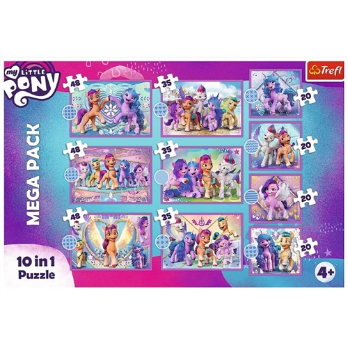 My little Pony Puslespil 10 in 1
